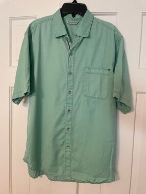 Tommy Bahama Aqua Short-Sleeve Button-Down Shirt